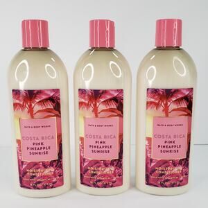 3 Bath & Body Works Costa Rica PINK PINEAPPLE SURPRISE Conditioner FULL SIZE